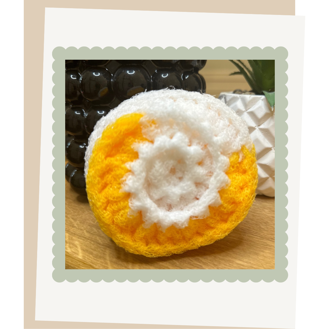 Lemon Swirl Jumbo Scrubbie