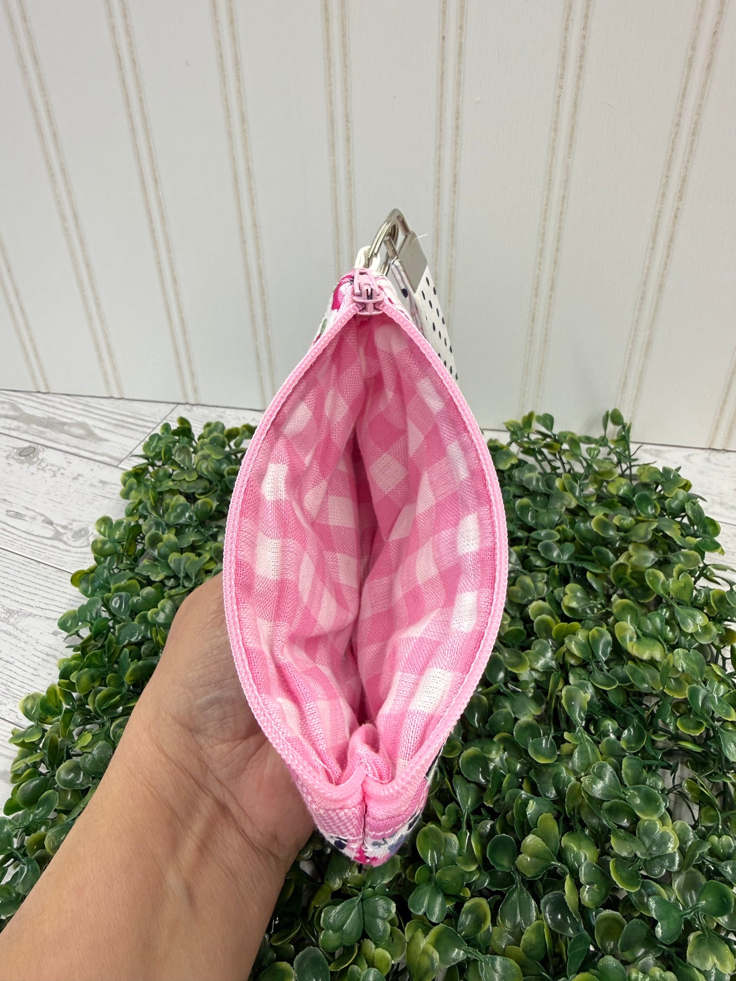 Petals & Dots Keychain Wallet