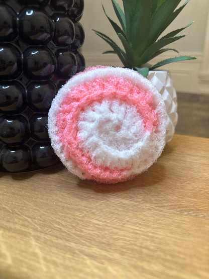 Strawberry Swirl Jumbo Scrubbie
