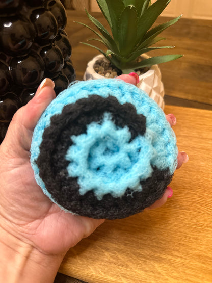 Ocean Swirl Jumbo Scrubbie