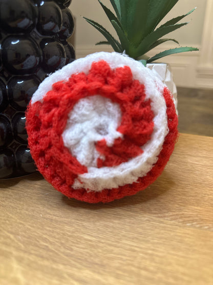 Cherry Swirl Jumbo Scrubbie