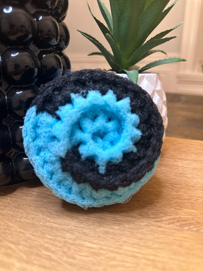 Ocean Swirl Jumbo Scrubbie