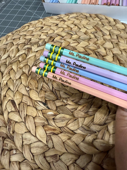 Personalized Pencils set of 10 - Great for Back to School