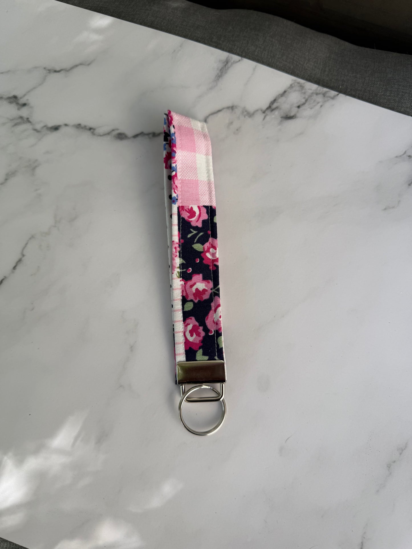 Petals & Dots Keychain Wristlet