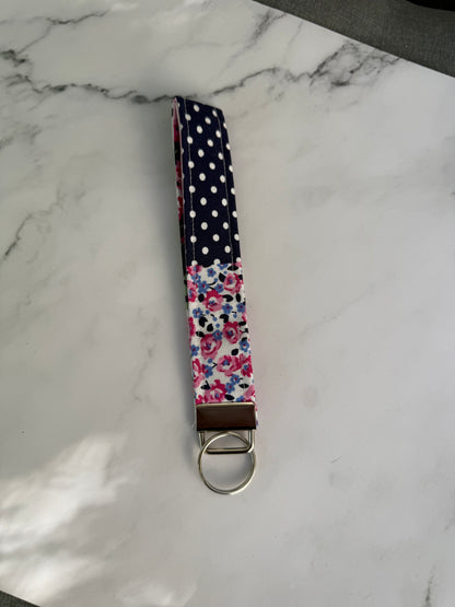 Petals & Dots Keychain Wristlet