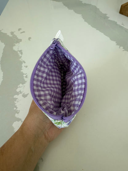 Lavender Fields Mini Keychain Wallet