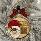 "Here Comes Santa Claus" QR Tracker Ornament