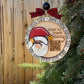 "Here Comes Santa Claus" QR Tracker Ornament