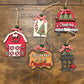 Farmhouse Christmas Ornament