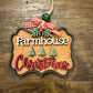 Farmhouse Christmas Ornament