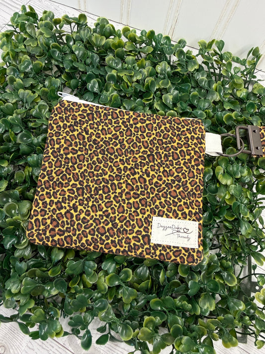 Desert Leopard Keychain Wallet