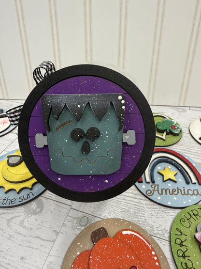 Volume 6 Interchangeable 3 inch Round Sign Set (12 Piece)