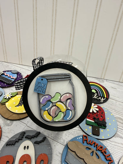 Volume 5 Interchangeable 3 inch Round Sign Set (12 Piece)