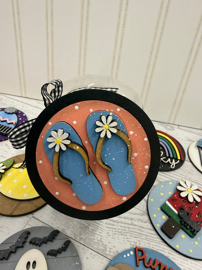 Volume 5 Interchangeable 3 inch Round Sign Set (12 Piece)