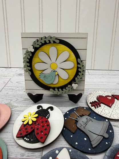 Vol 2 Interchangeable 3 inch Round Sign Set (12 Piece)