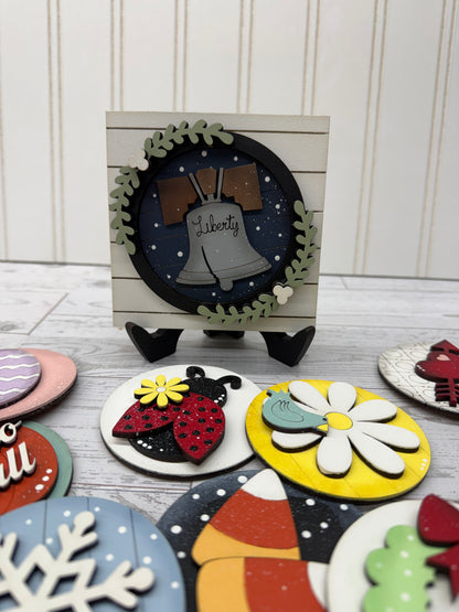 Vol 2 Interchangeable 3 inch Round Sign Set (12 Piece)