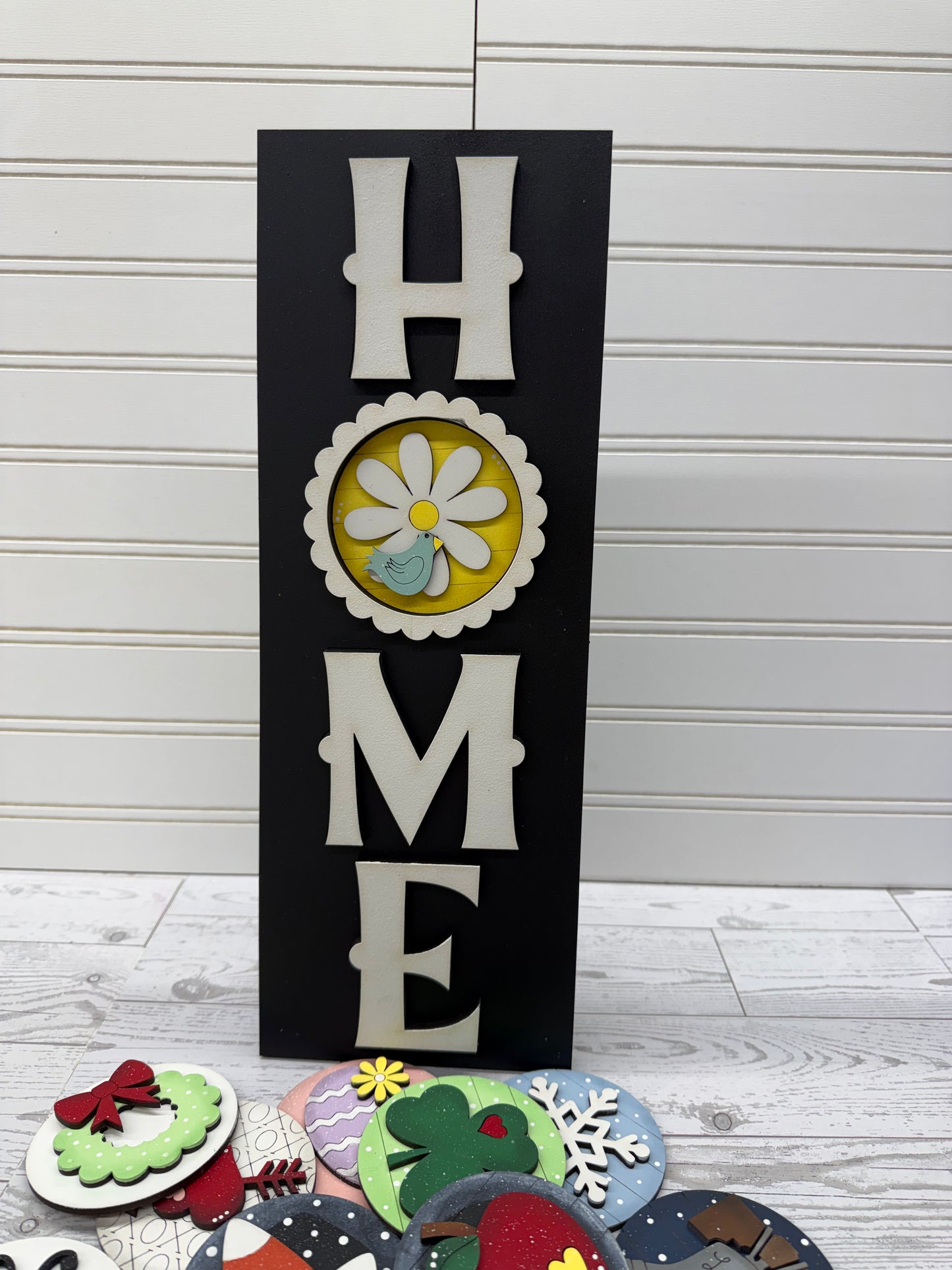 Vertical HOME Interchangeable sign