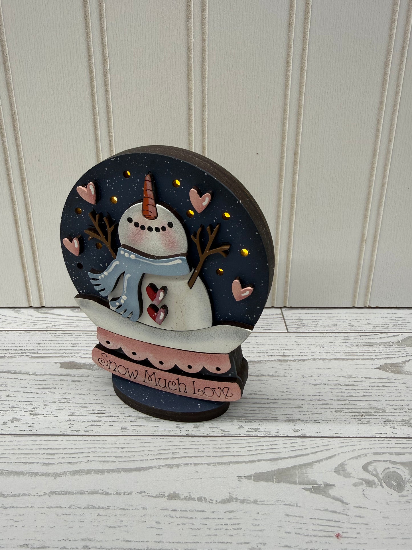 Snow Much Love Light Up Shelf Sitter