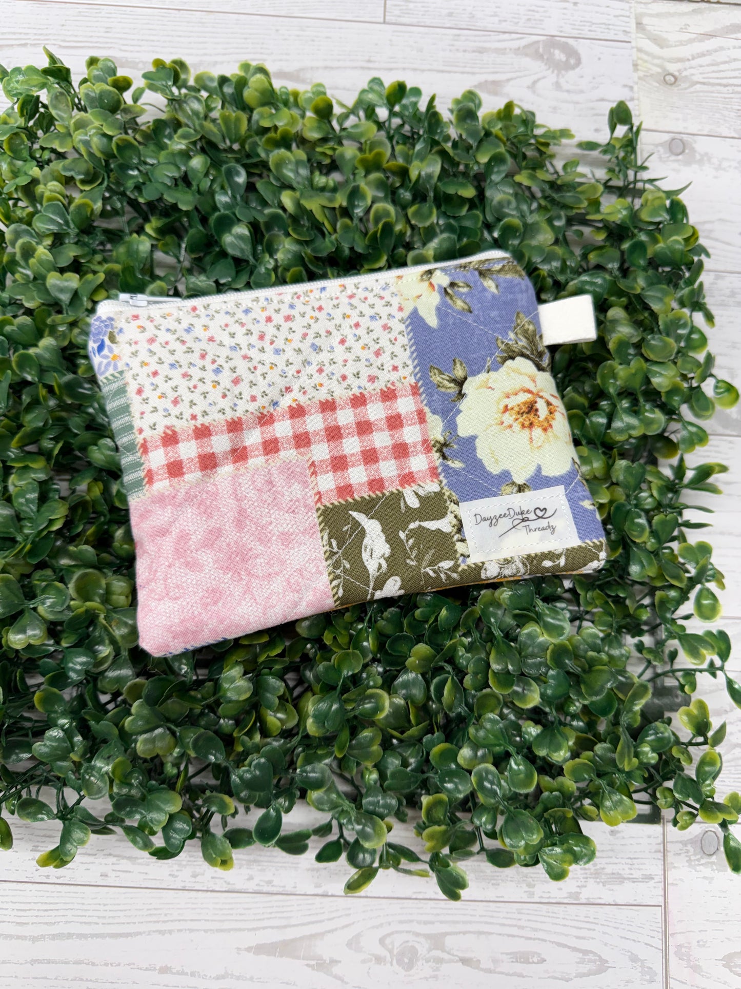 Meadow Patch Charm Keychain Wallet