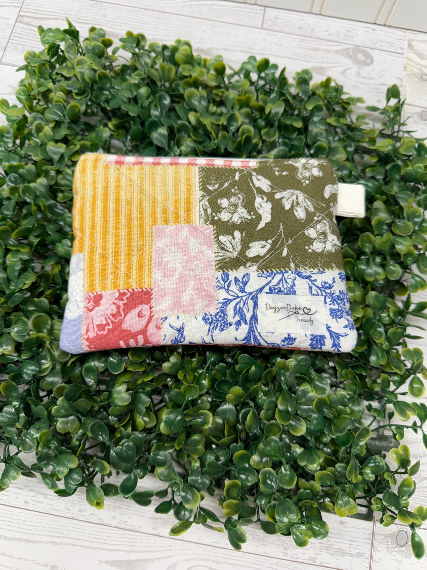 Meadow Patch Charm Keychain Wallet