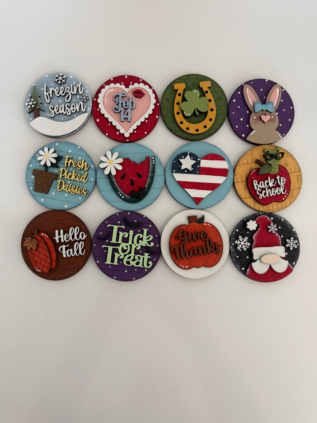 12-Piece Interchangeable 3-Inch Insert Set | Volume 1