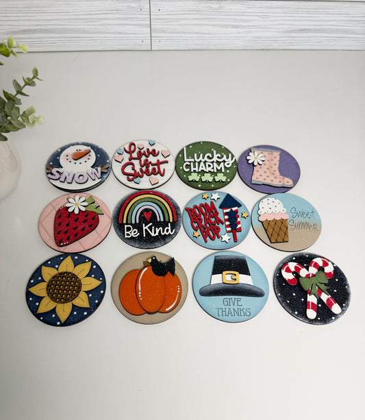 12-Piece Interchangeable 3-Inch Insert Set | Volume 4