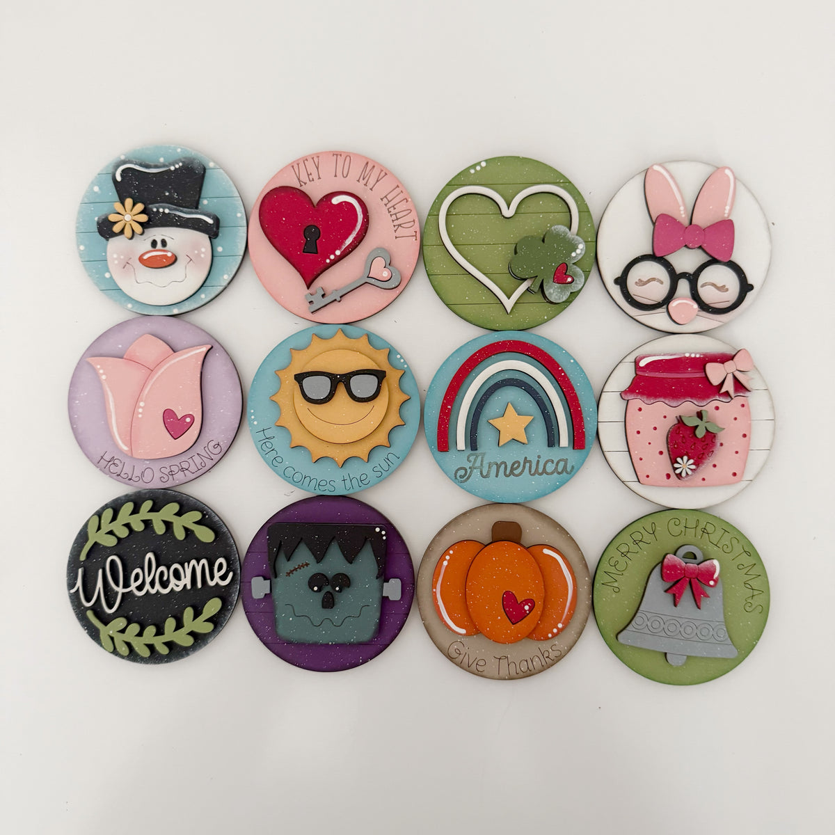 12-Piece Interchangeable 3-Inch Insert Set | Volume 6