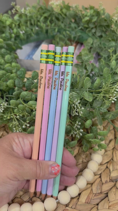 Personalized Pencils set of 10 - Great for Back to School